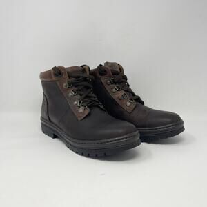 Timberland Hiking Boots Womens 9.5 Brown Leather Lace Up Hiking Gorpcore Outdoor